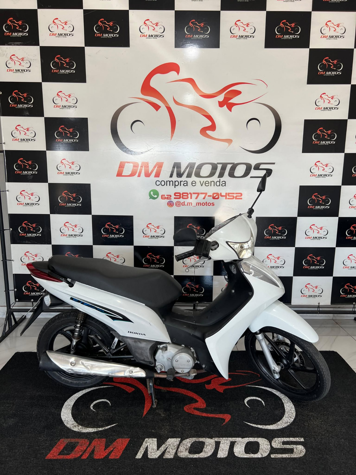 Honda Biz 125 EX Branca 2014