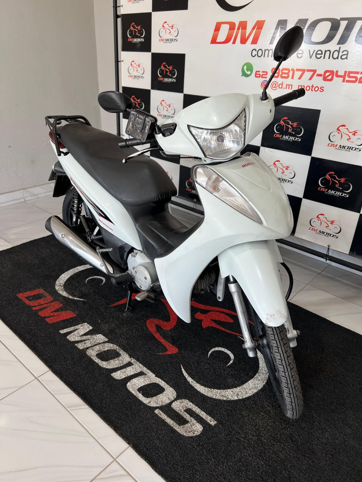 Honda Biz 125 EX Branca 2015