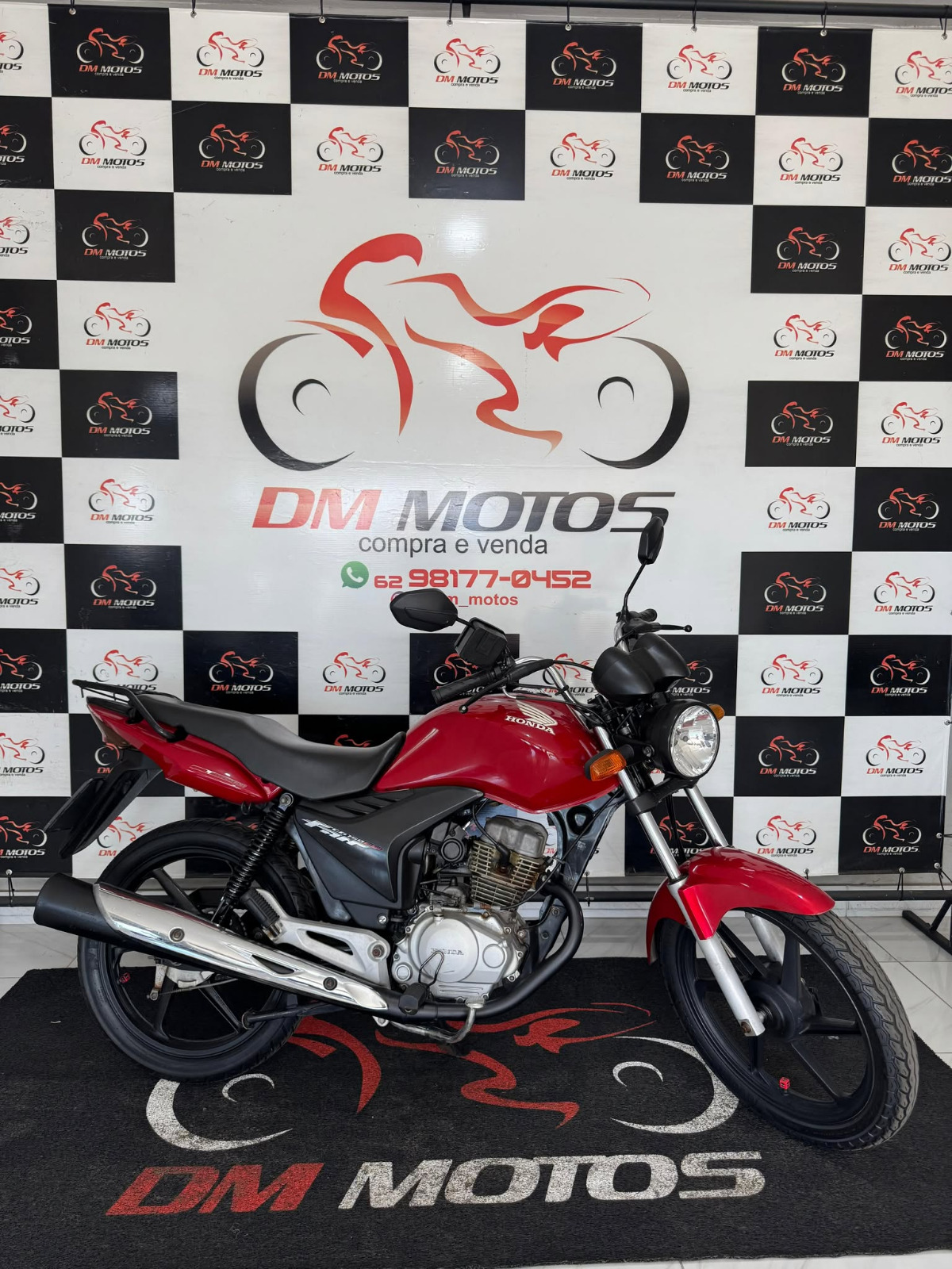 Honda CG 150 Fan Vermelha ESI 2010