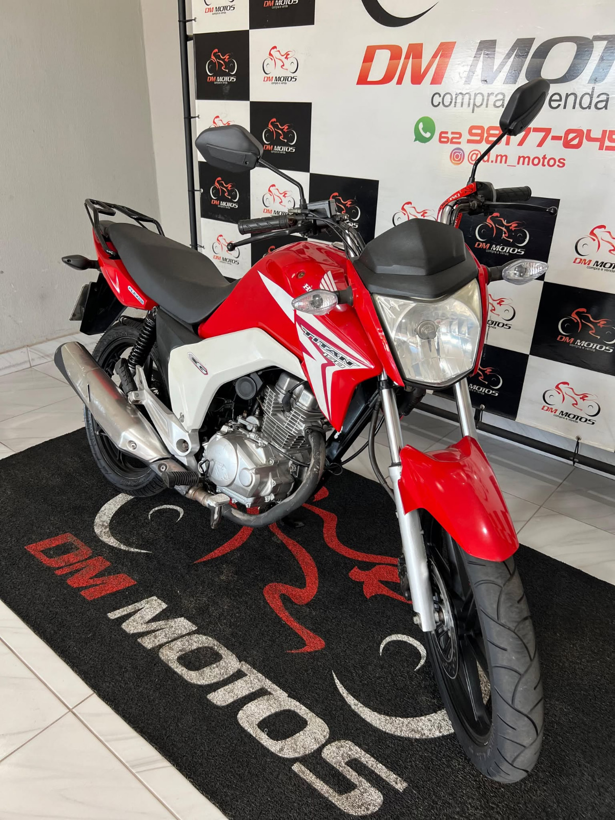 Honda Titan 150 EX Vermelha 2015